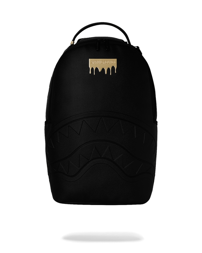 SPRAYGROUND® BACKPACK GOLD BRICK LUXE BLACK BACKPACK