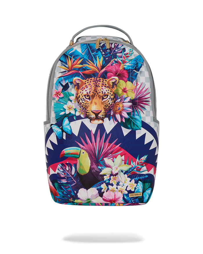 SPRAYGROUND® BACKPACK FLOWERING JUNGLE SHARK BACKPACK
