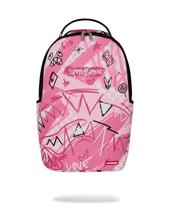 SPRAYGROUND® BACKPACK PINK SMOKE CHECK BACKPACK