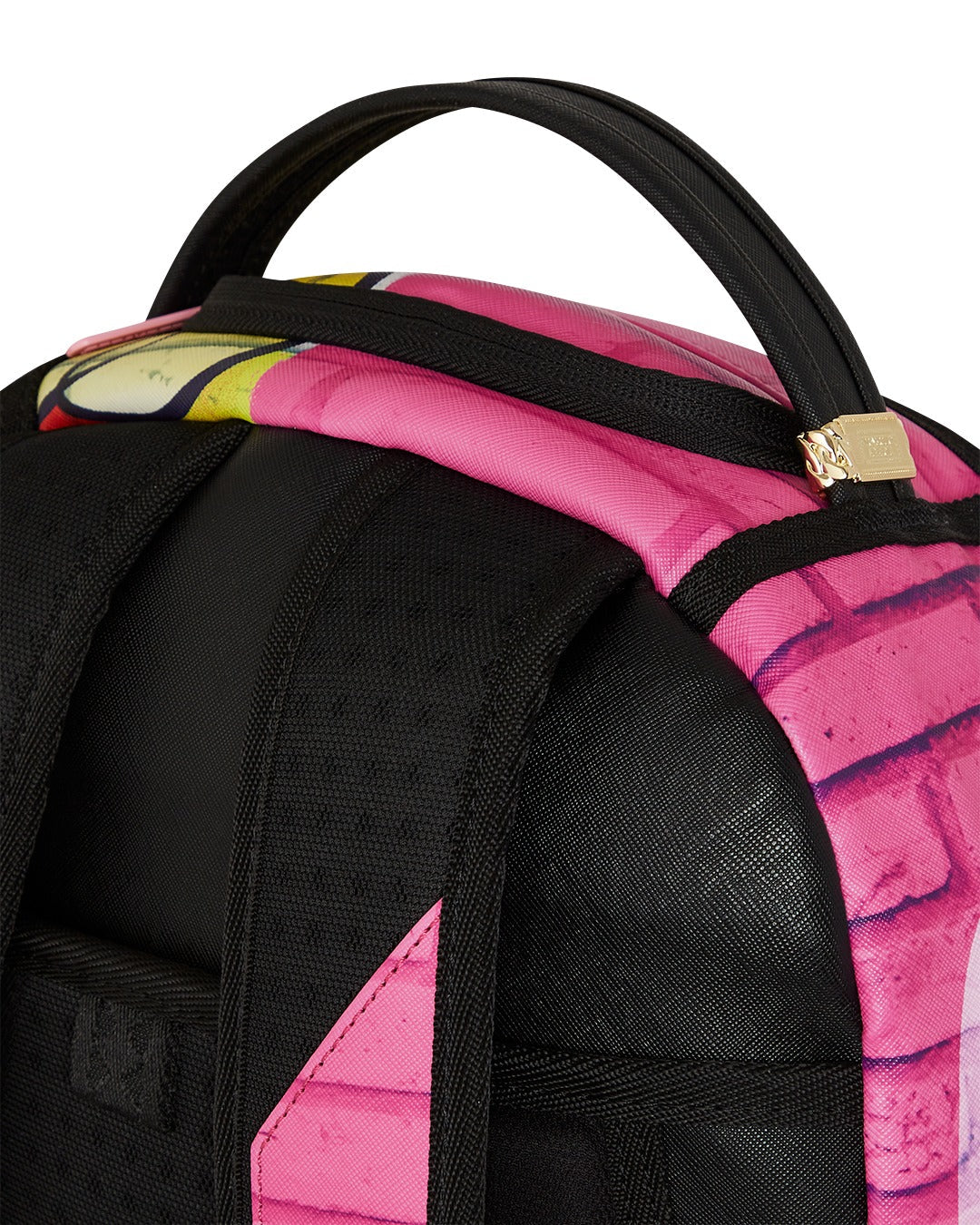 PINK PANTHER PAINTING OVER GRAFFITI DLXR BACKPACK
