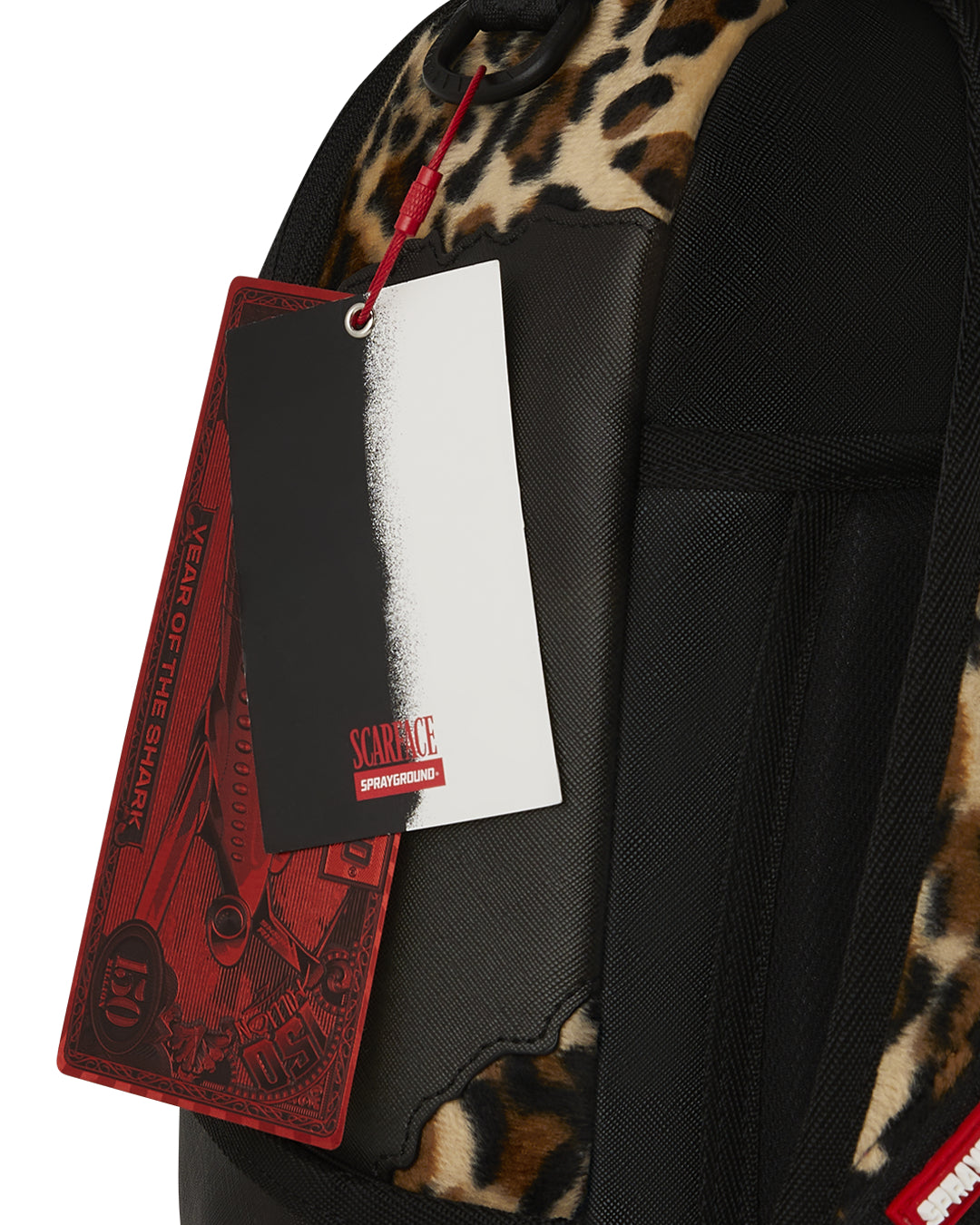 SCARFACE ELVIRA LEOPARD PRINT BACKPACK