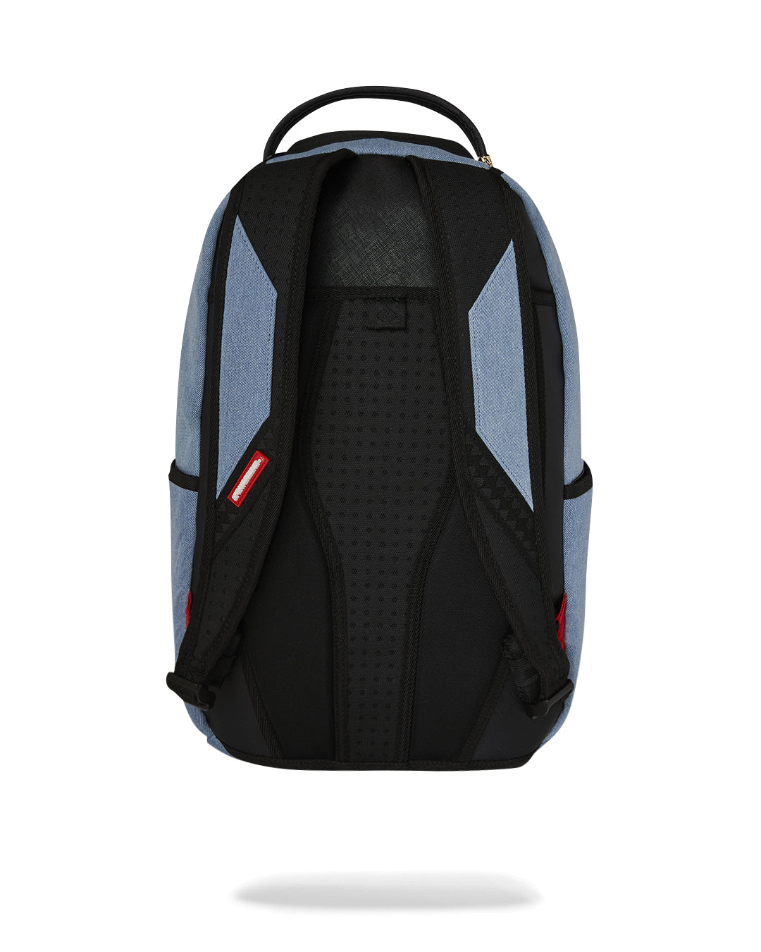 DENIM TEAR 3 AM PATCHES BACKPACK