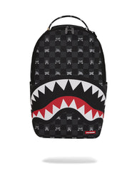 GRAY PEEKING CHARACTER CHECK DLXSV BACKPACK