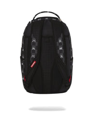 GRAY PEEKING CHARACTER CHECK DLXSV BACKPACK