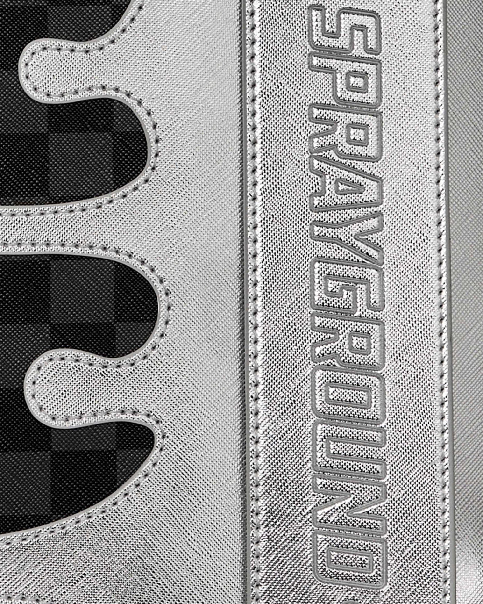 SILVER SIDE DRIP BLACK CHECK MONTE CARLO