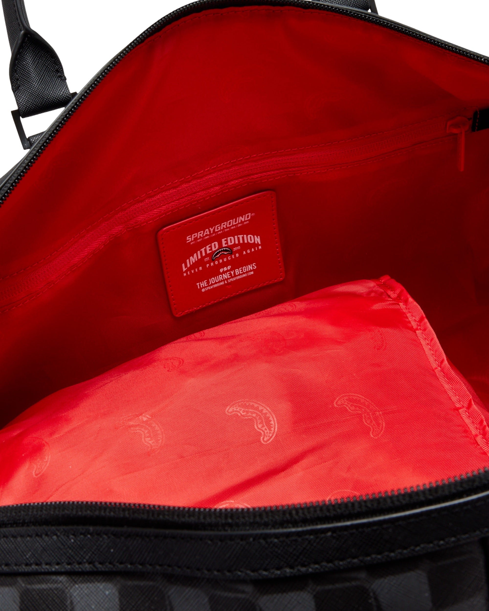 SIP BALLOON BLACK LARGE DUFFLE