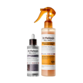 Dr.Melaxin body & face peelshot duo glow black ricepeeling ampoule kojic acid &turmeric spray