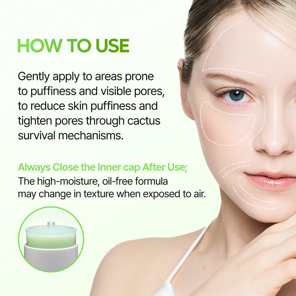 Dr.Melaxin Cactox & CalciumMulti Balm Pore Firming Duowith Cactus Cooling & Eye CareStick for Visible Pore Refiningand Skin Repair